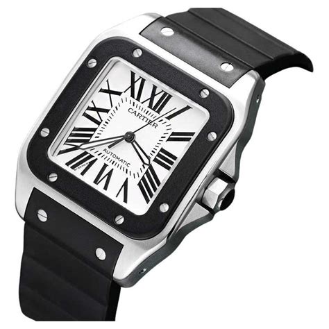 cartier 2878 black gold|cartier santos 100 xl.